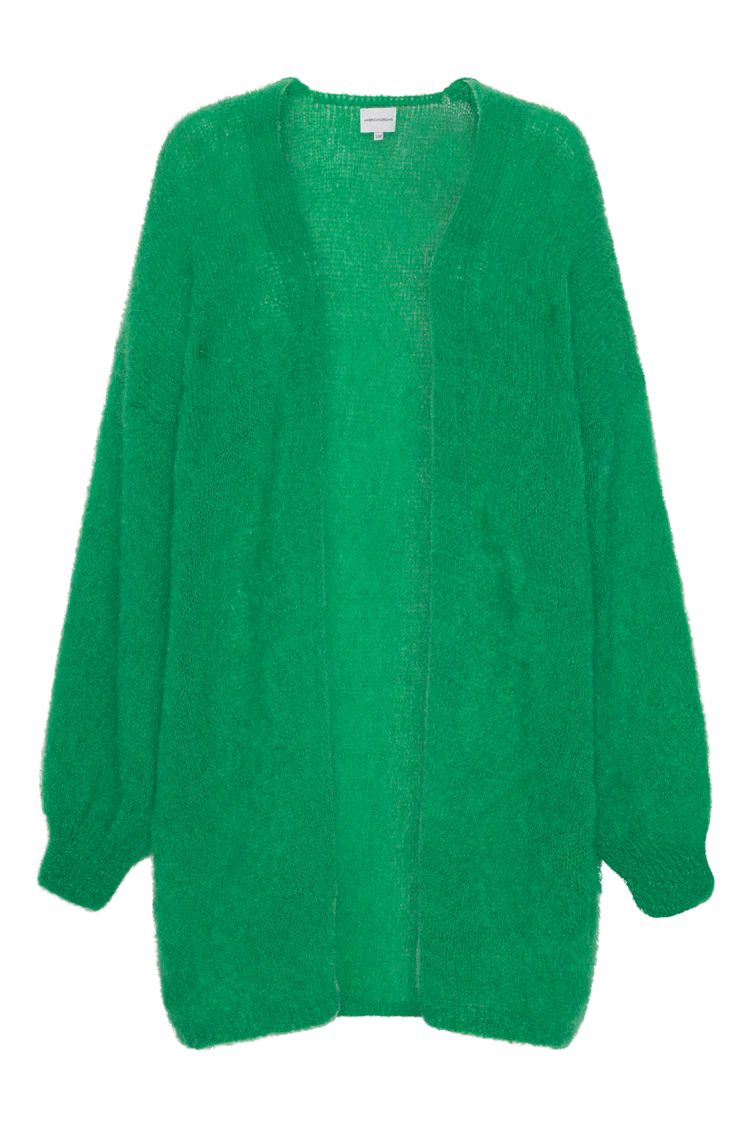 Lee Midi Cardigan Emerald Green