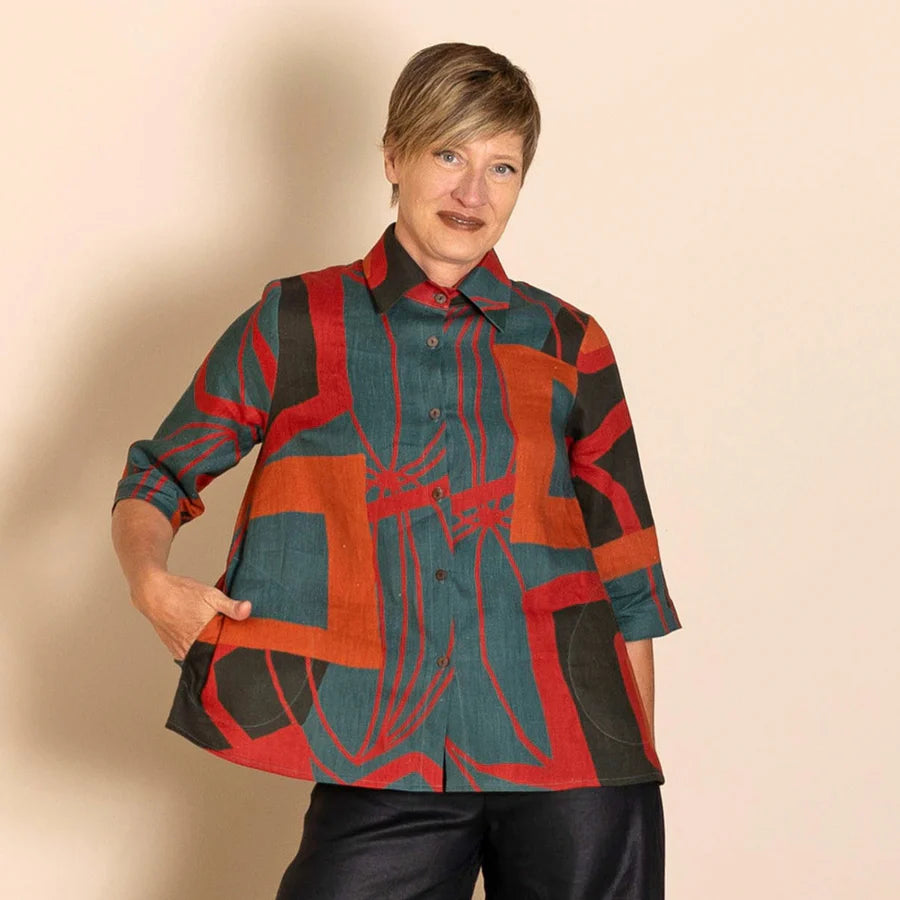 Origin Linen Trapeze Shirt