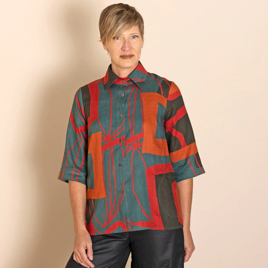 Origin Linen Trapeze Shirt