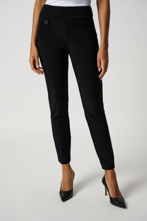 Classic Tailored Slim Pant- Black