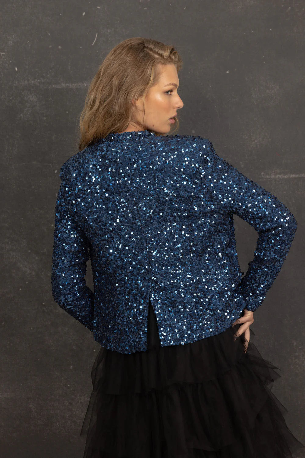 Casablanca Jacket - Sapphire Blue