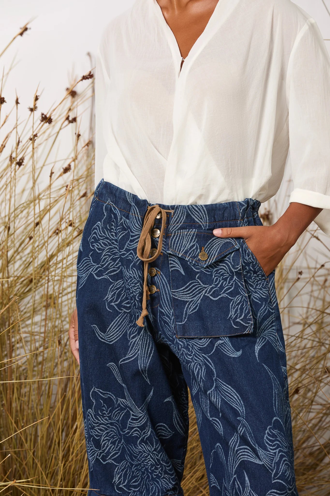 Trucker Jean | Orchids