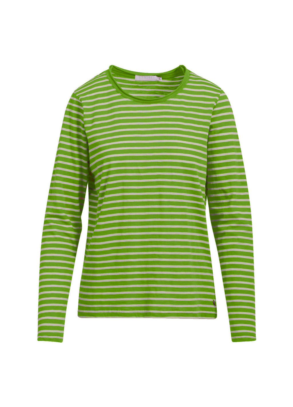 Striped T-Shirt Long Sleeve - Flash Green