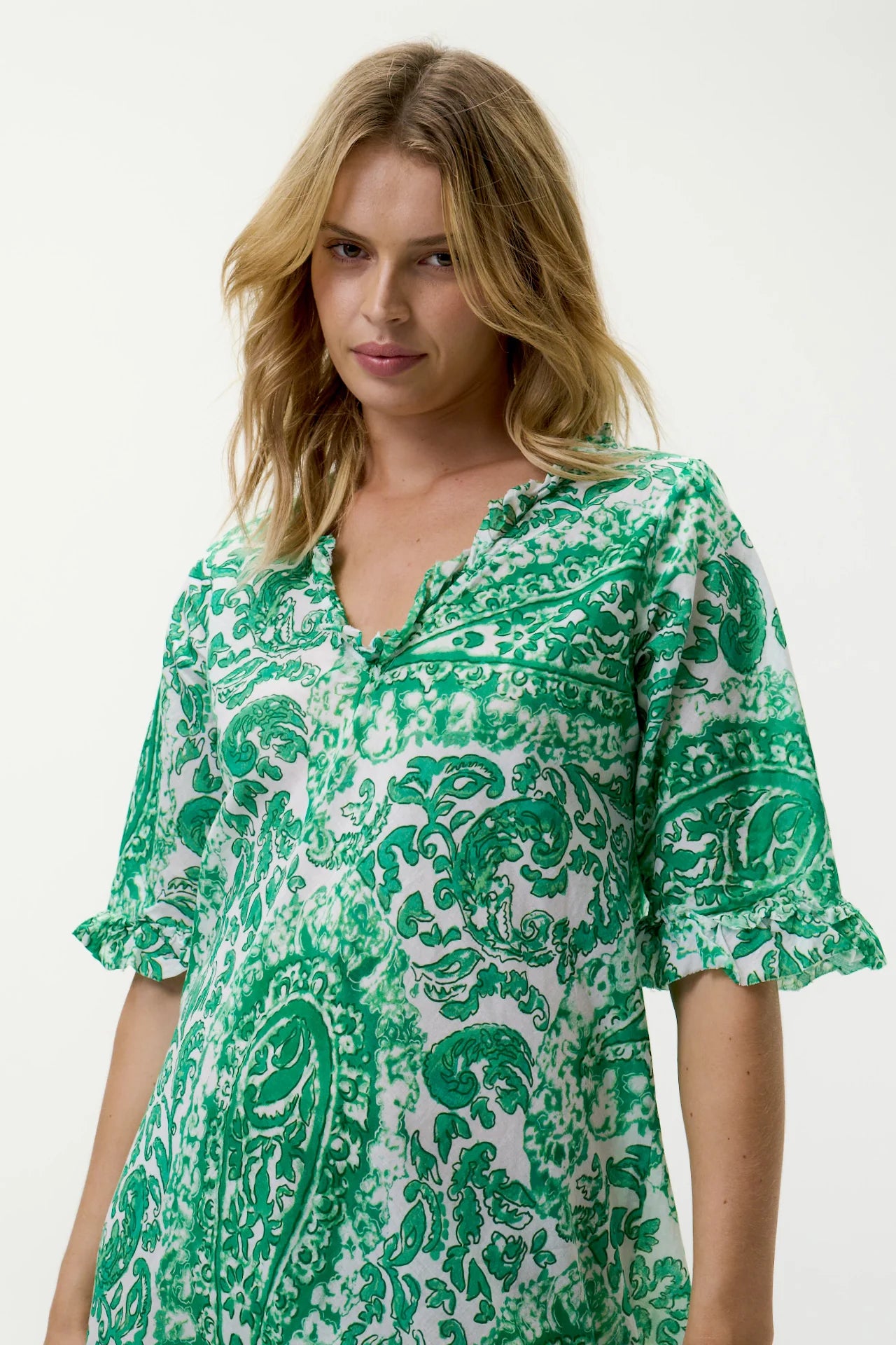 Middy Indi-Esperance-Cotton-Green