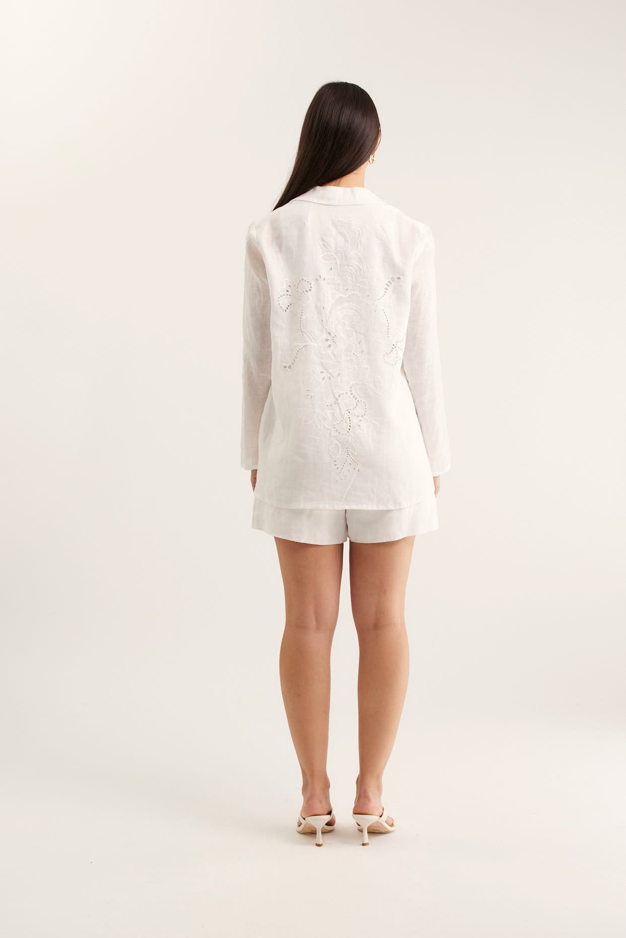 Lila Jacket in Broidery