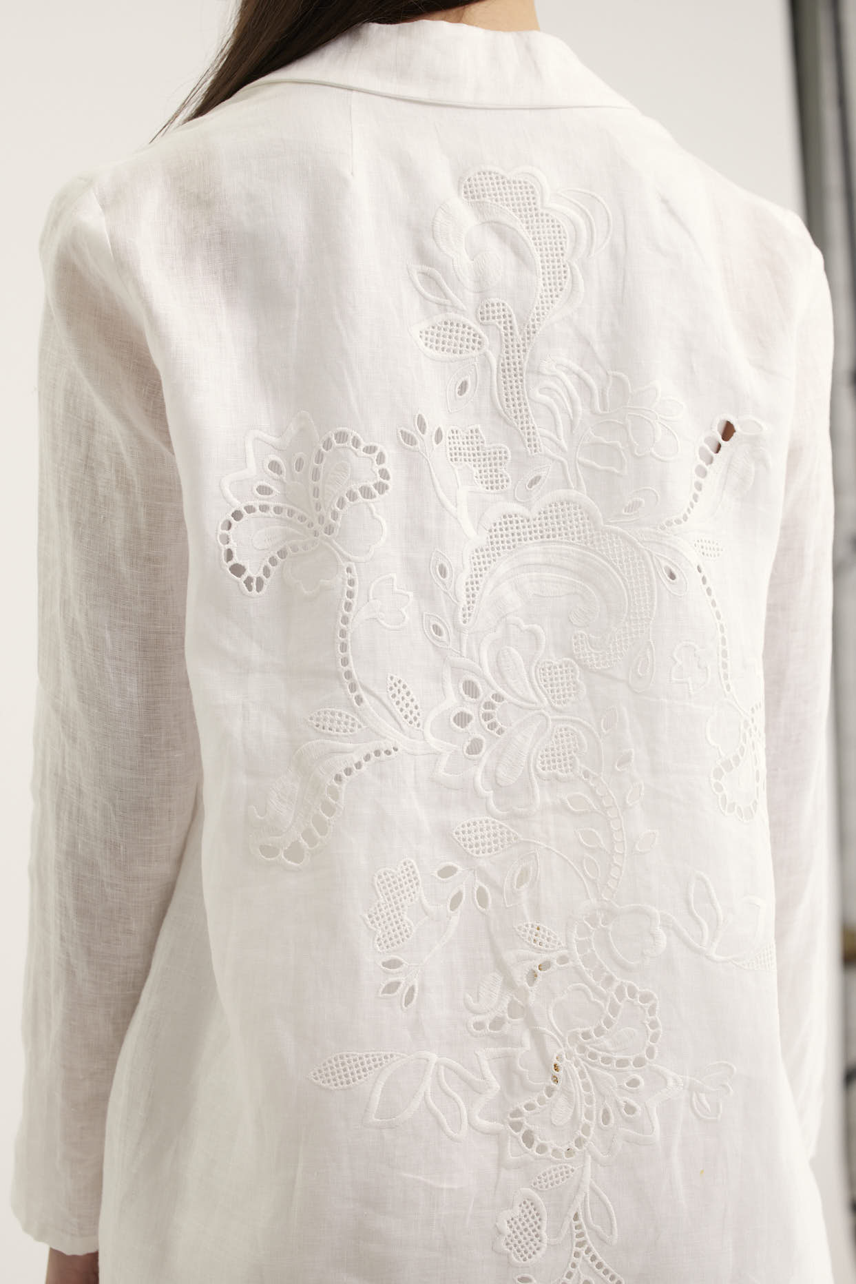 Lila Jacket in Broidery