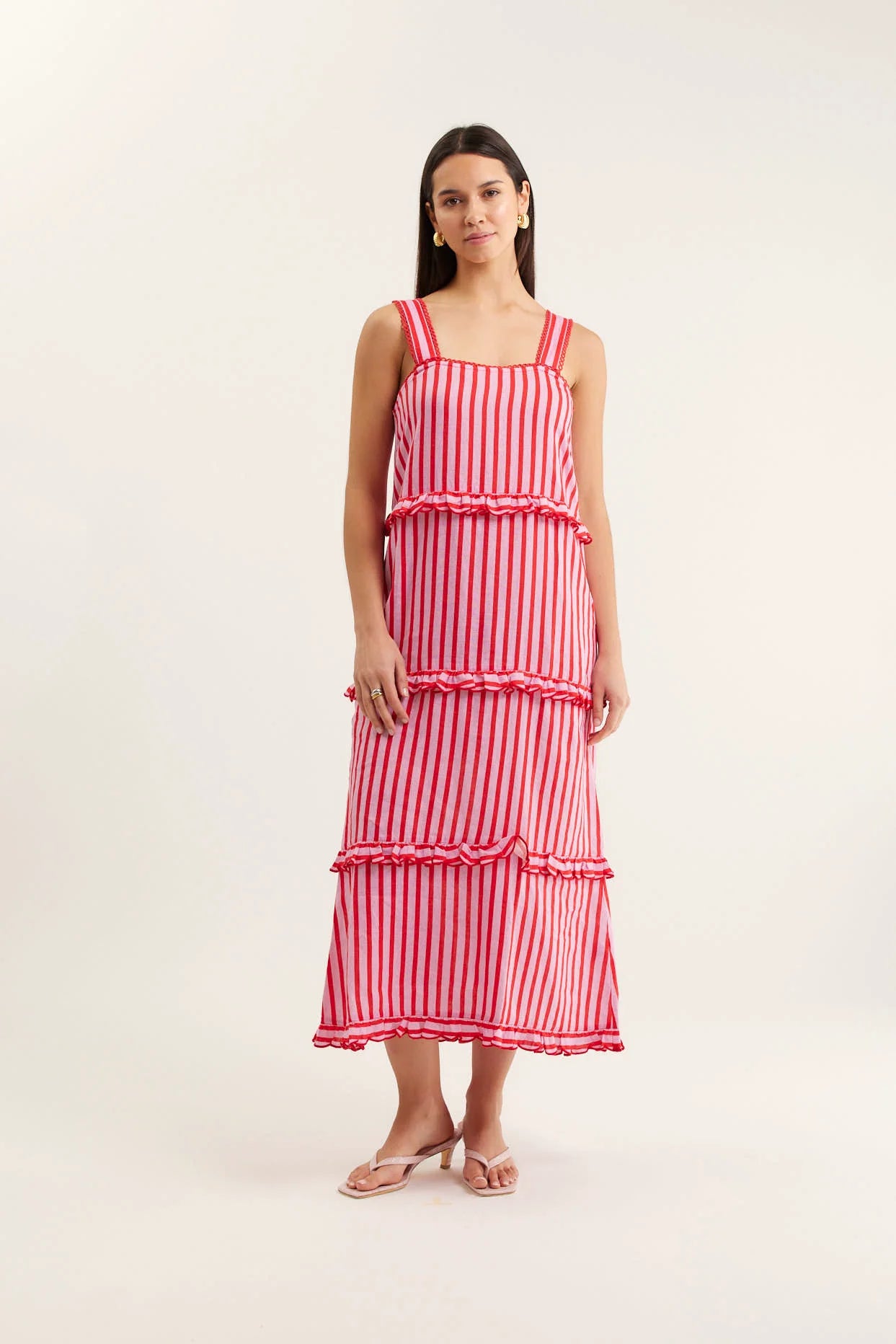 Clementine Bretton Linen Dress