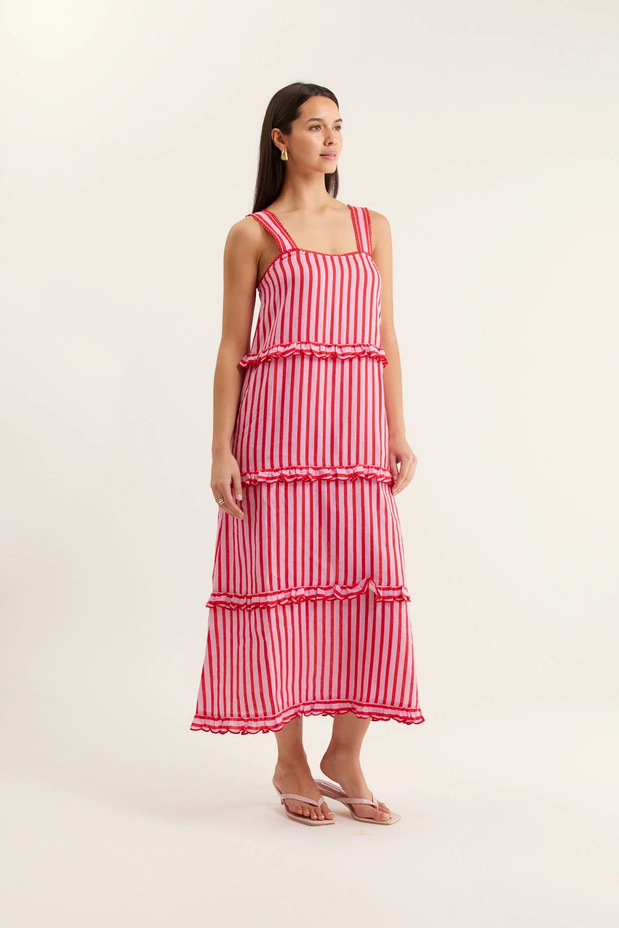 Clementine Bretton Linen Dress