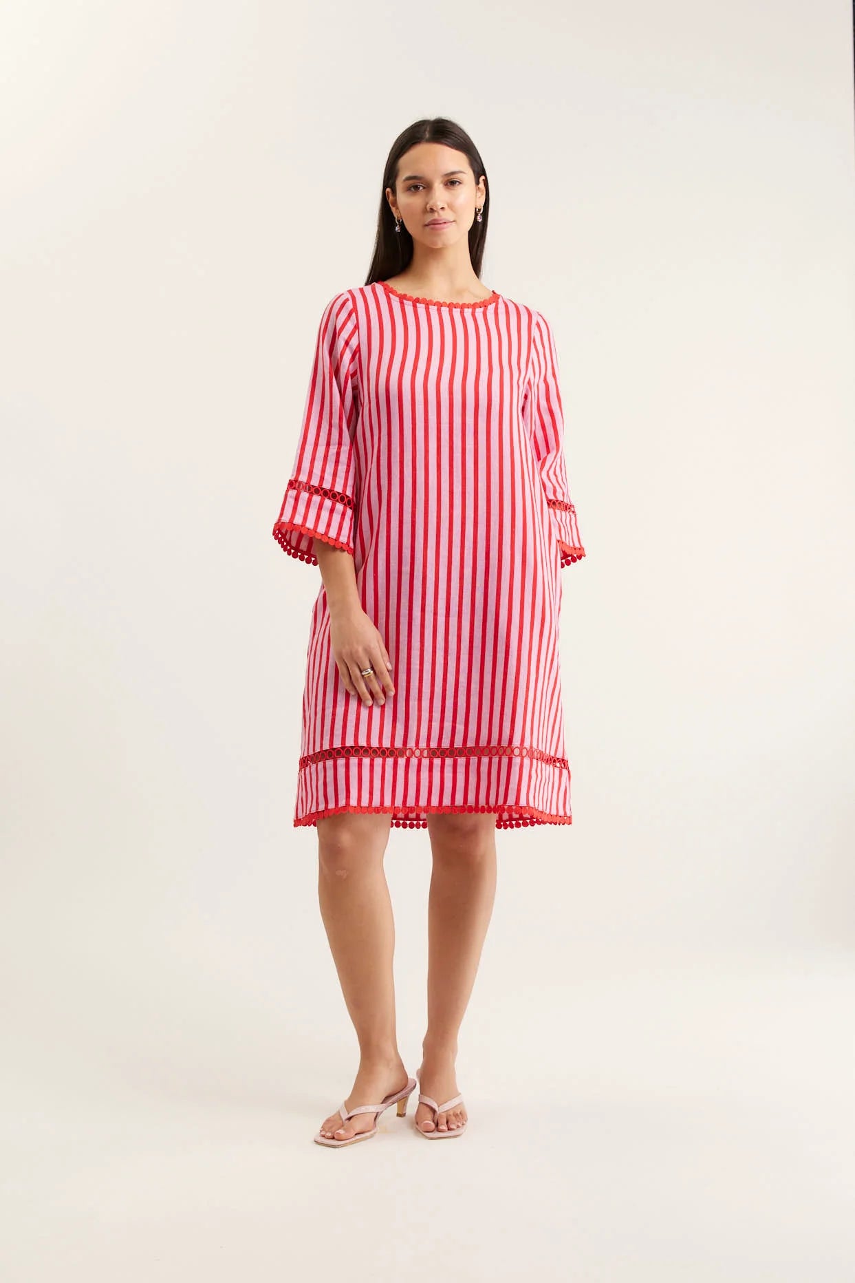 Claire Bretton Linen Dress | Size XL