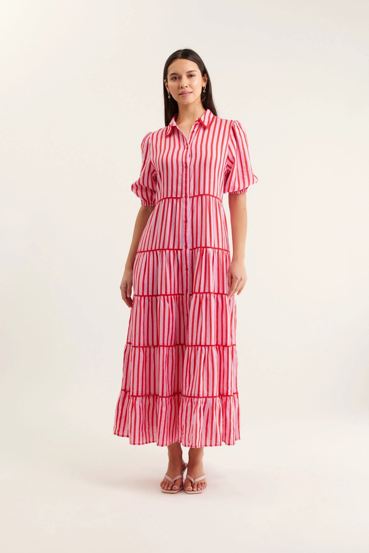 Marlow Bretton Linen Dress