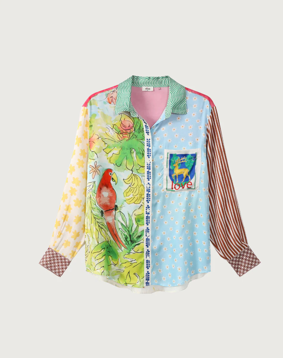 Isabel Pura Vida Printed Shirt | Size S