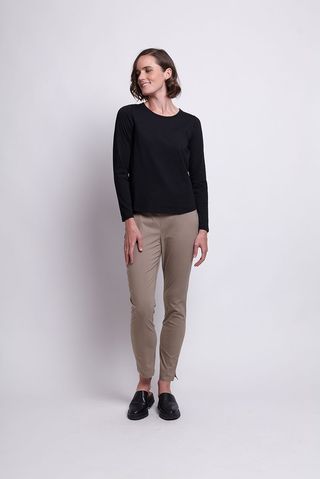 Fine Merino Crew Neck - Black