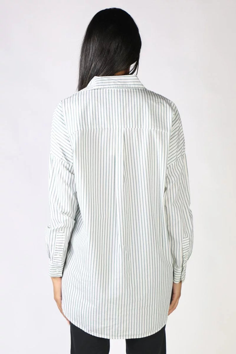 Donna Stripe Blouse - Size L