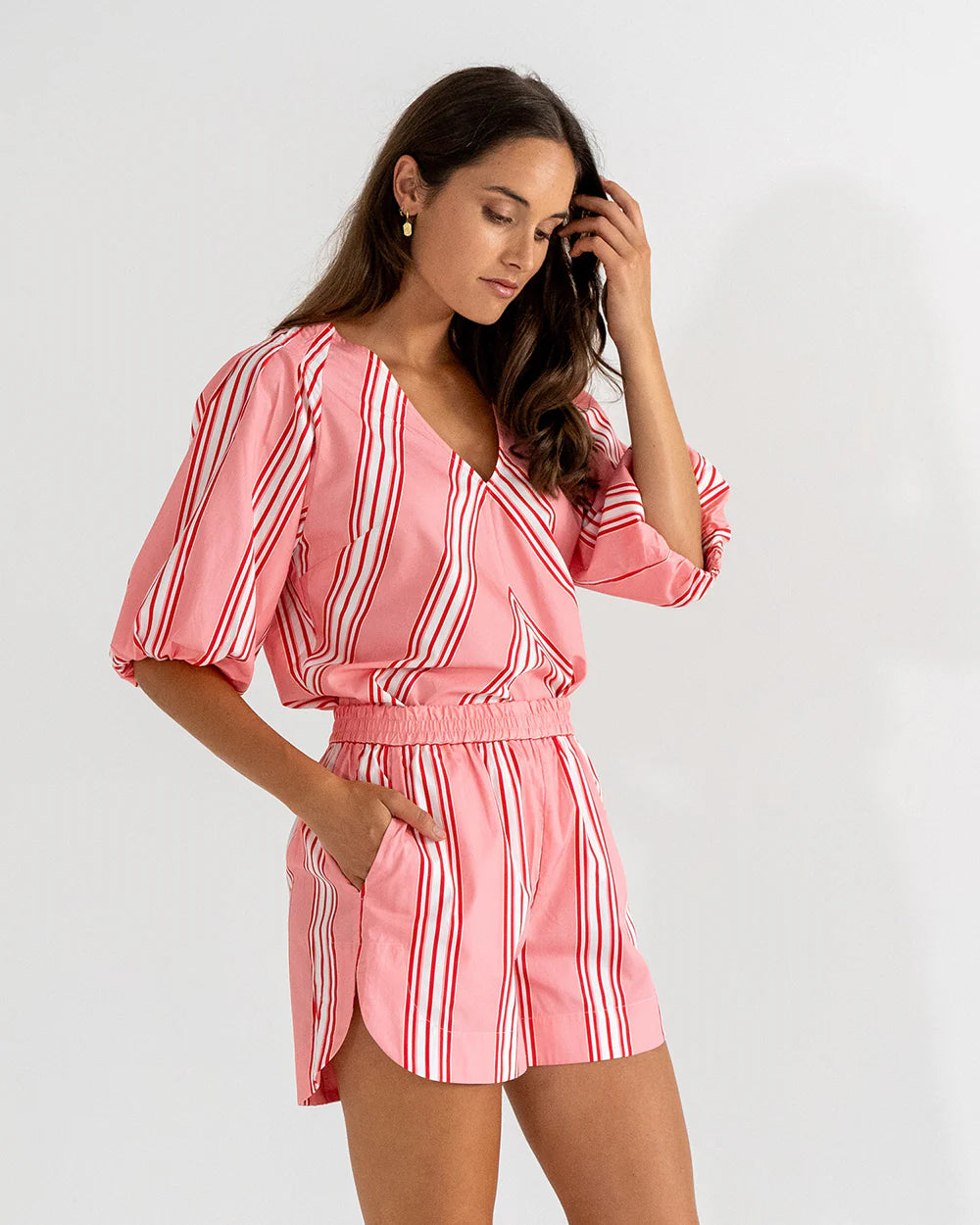 Sicily Short - Candy Stripe - Size L