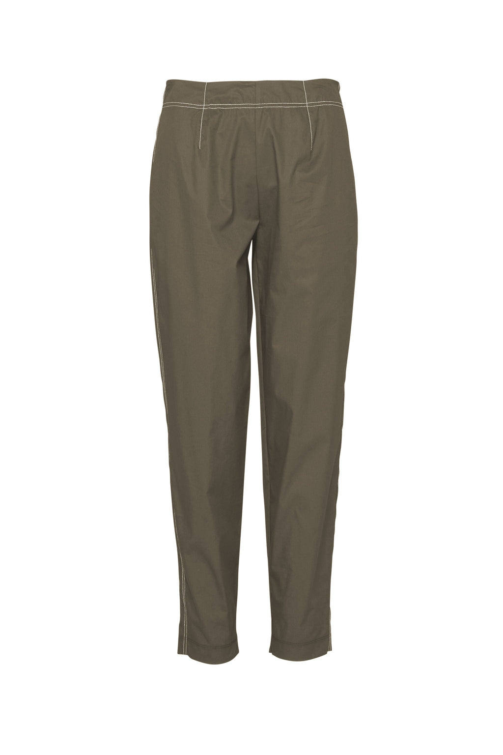 Lefkada Pant in Moss/White