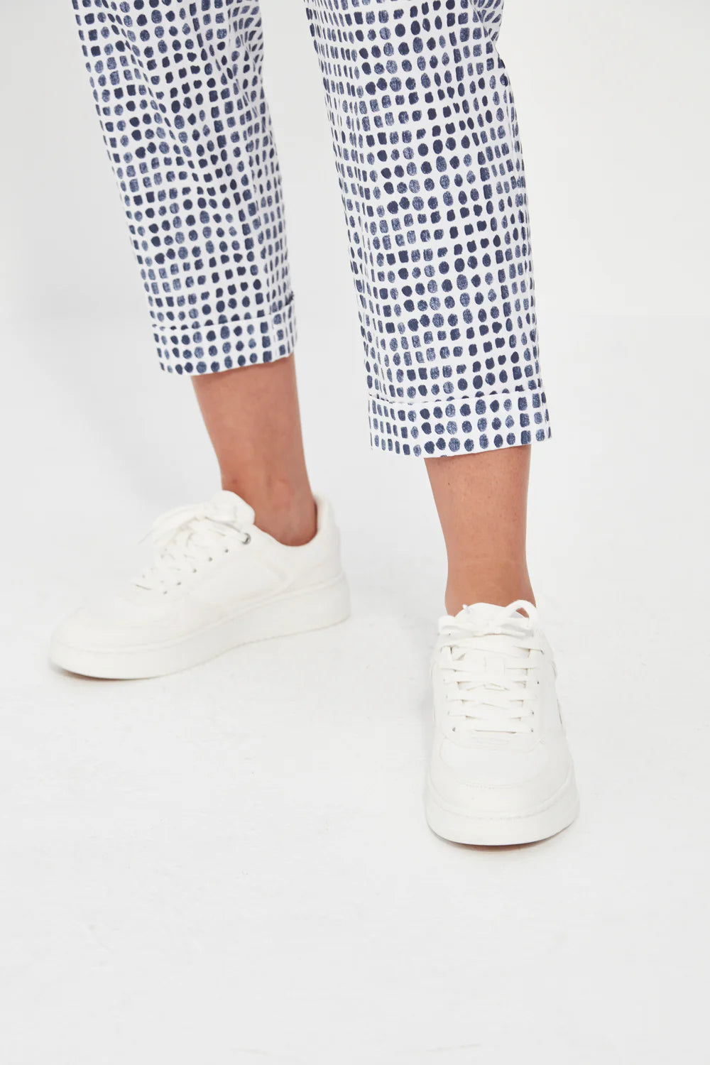 Acrobat Tile 7/8 Pant | Denim Print