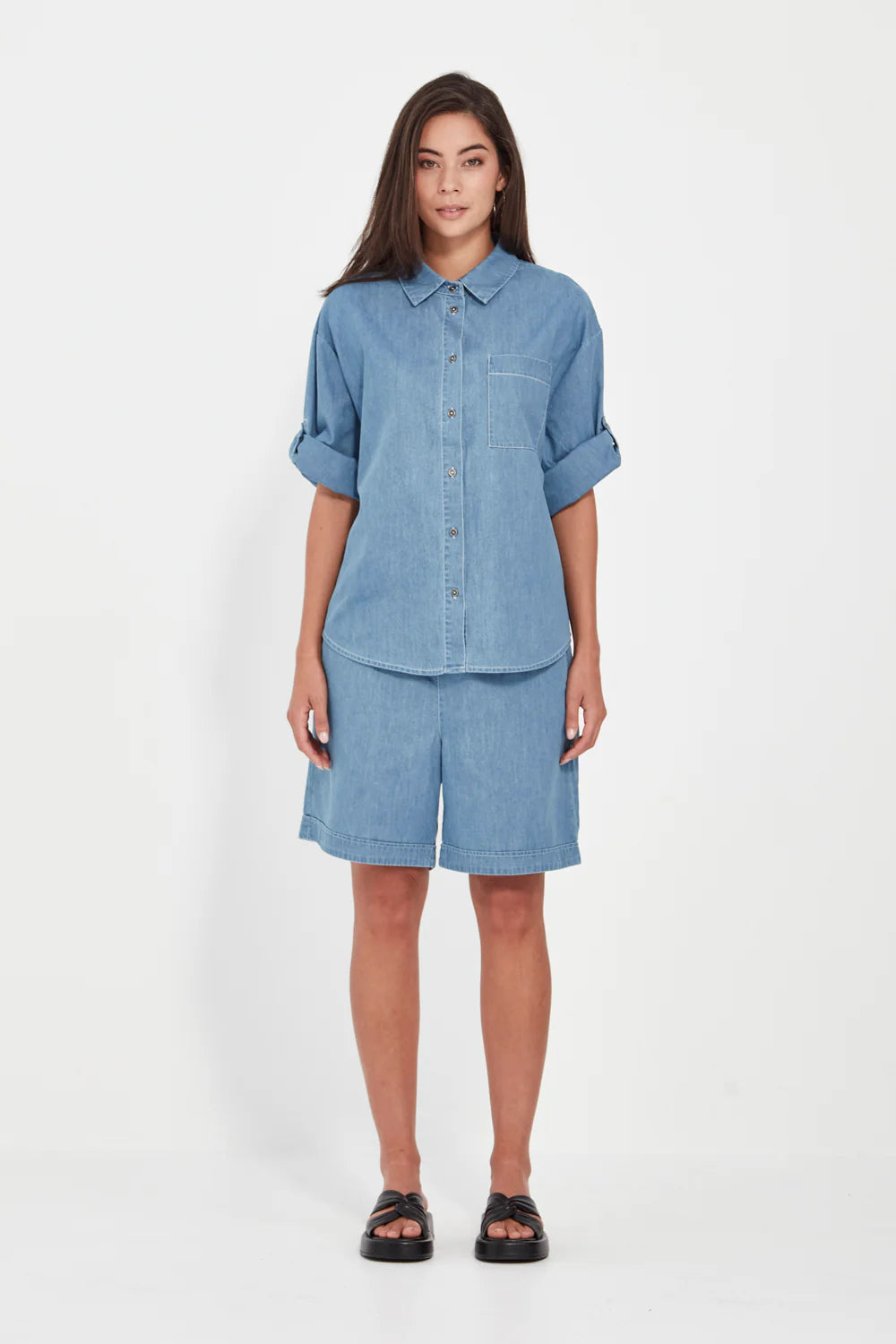 Alex Shirt | Denim