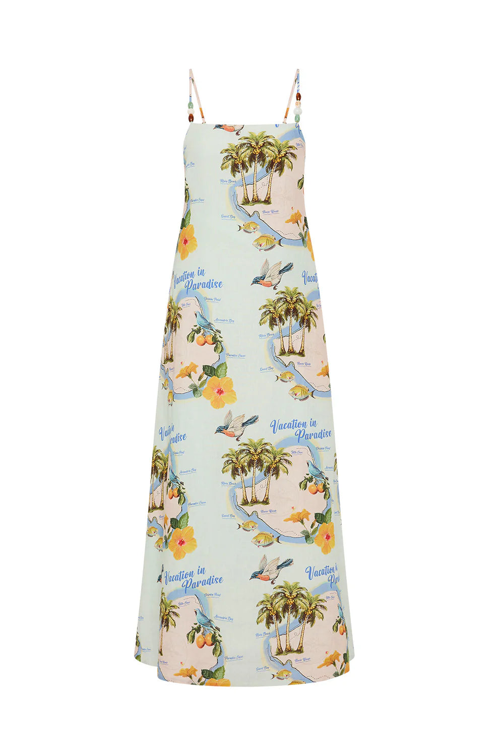 Heidi Dress | Palm Paradise
