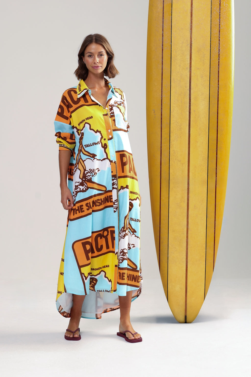 Three Blue Ducks Midi Dress