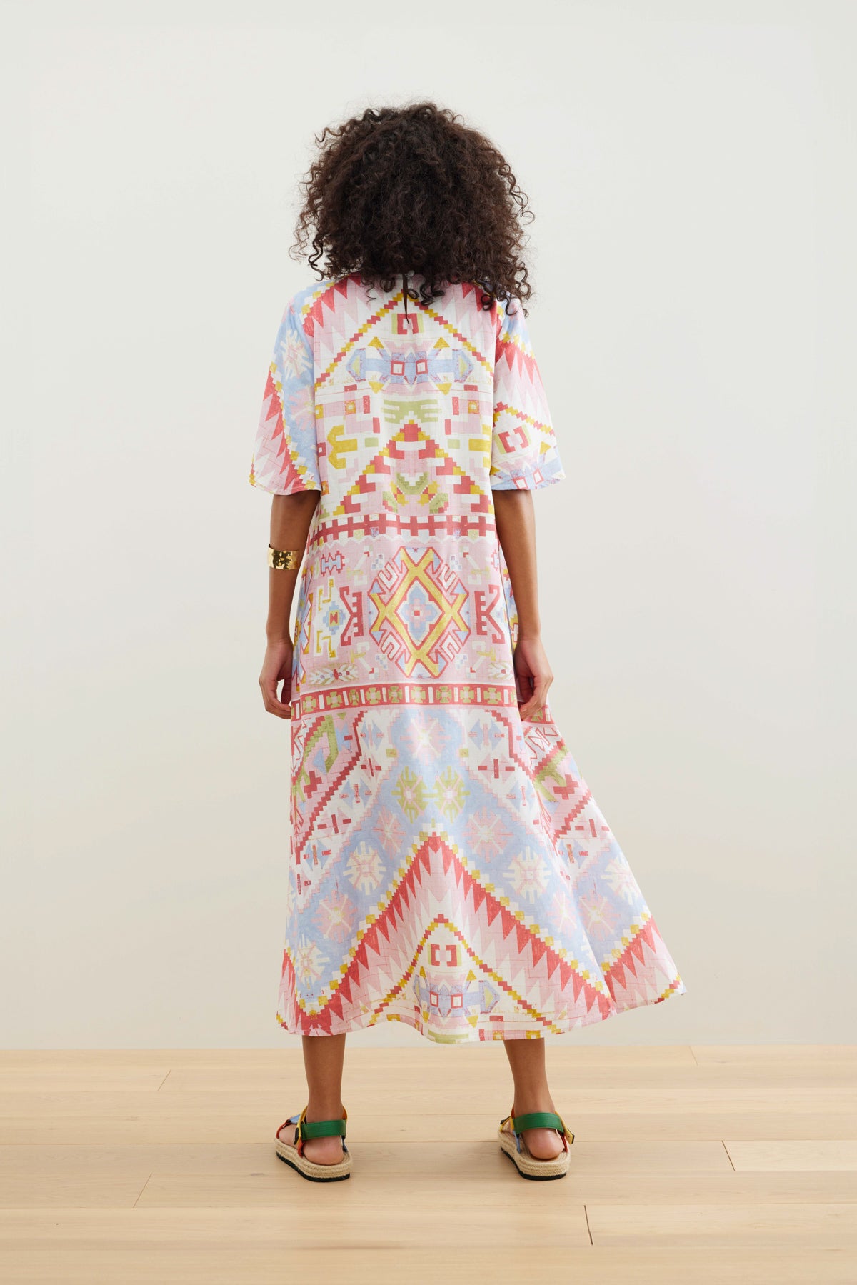 Sarape Midi Dress