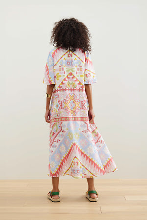 Sarape Midi Dress