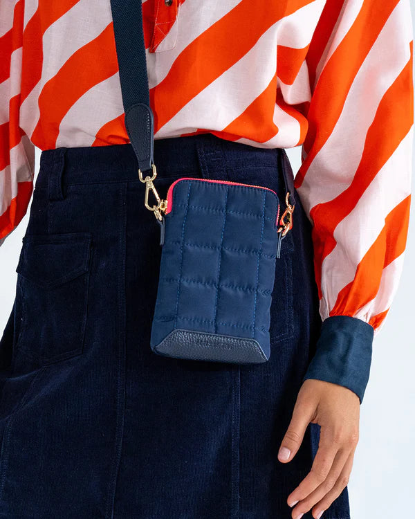 Baker Phone Bag - French Navy