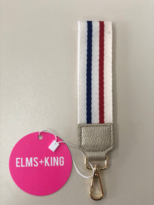 Wristlet/Keyring - Red Tricolour