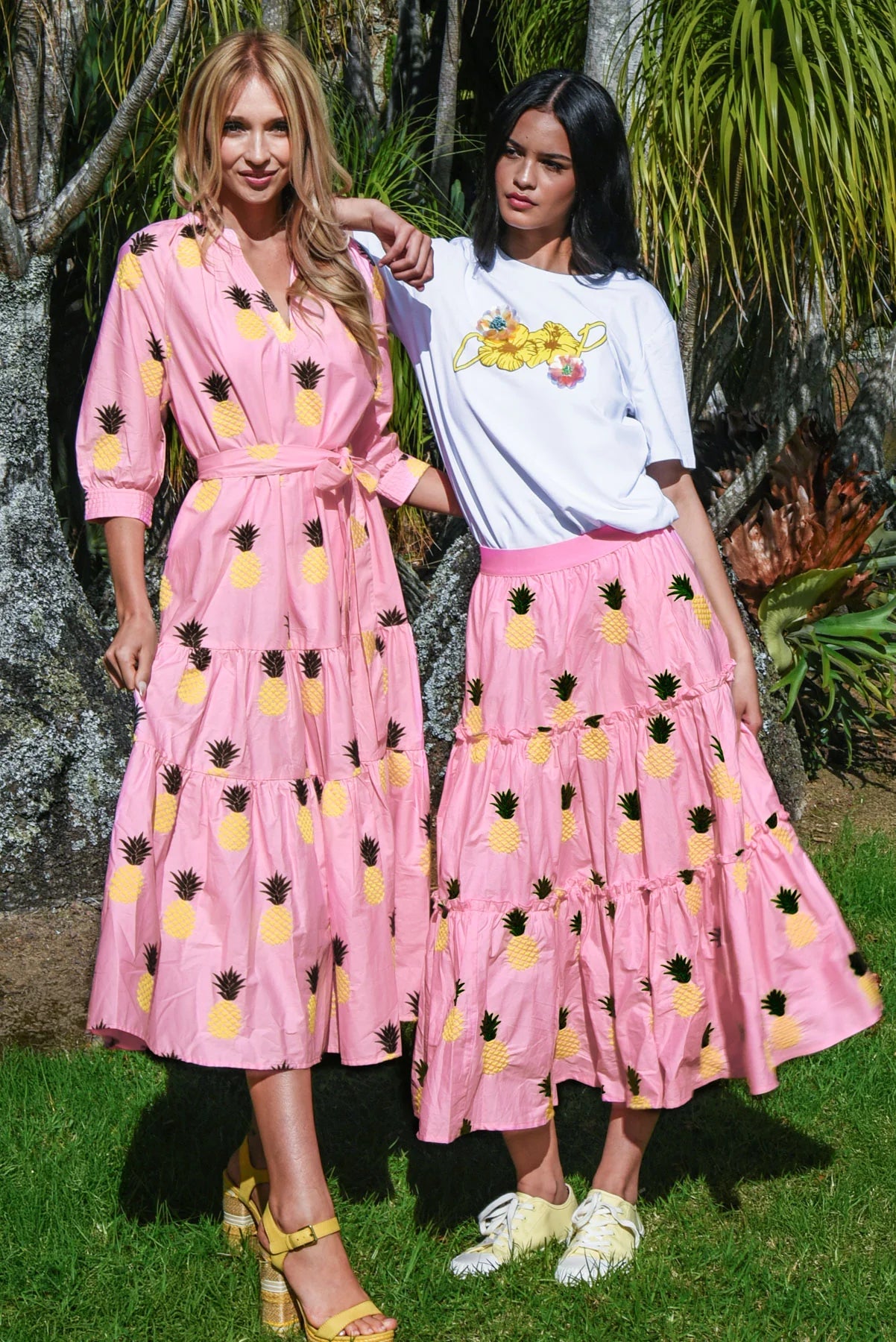 Pineapple Palms Dress