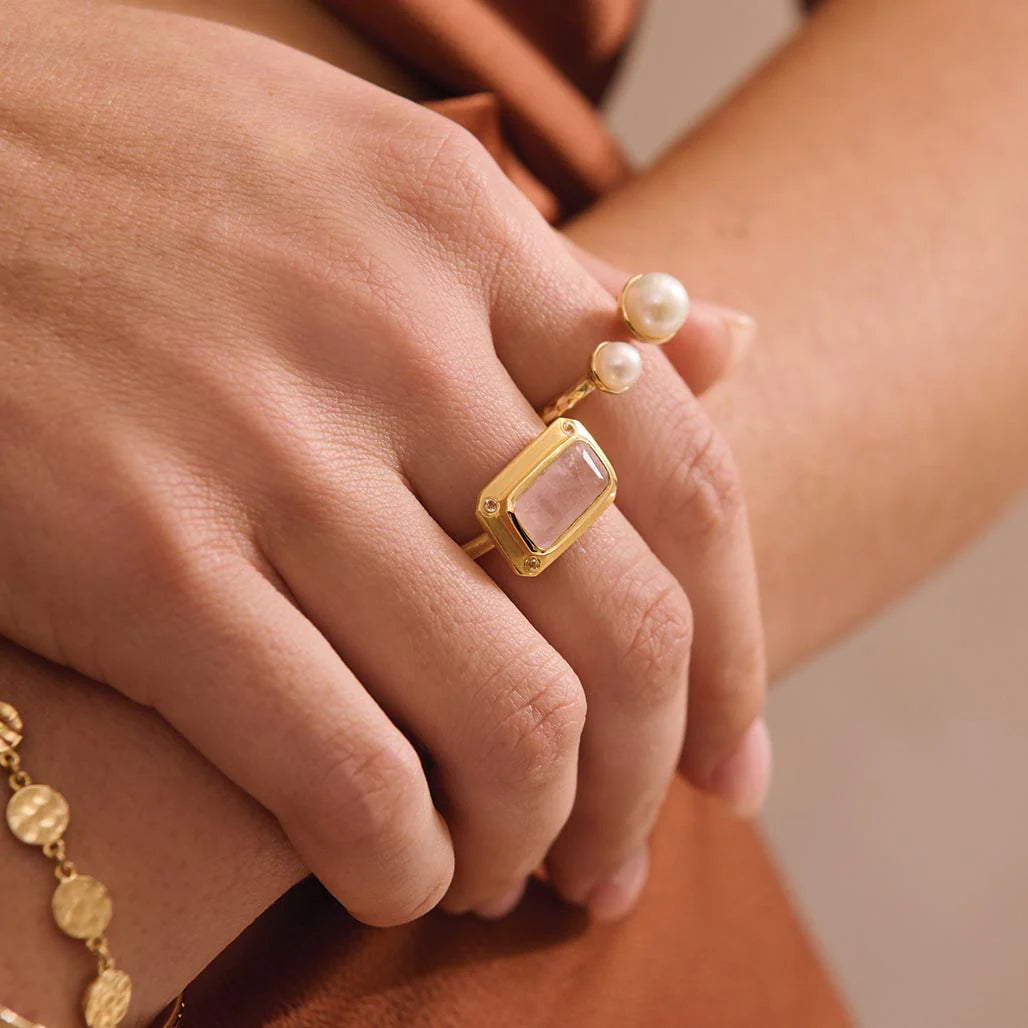 Rose Quartz Ring