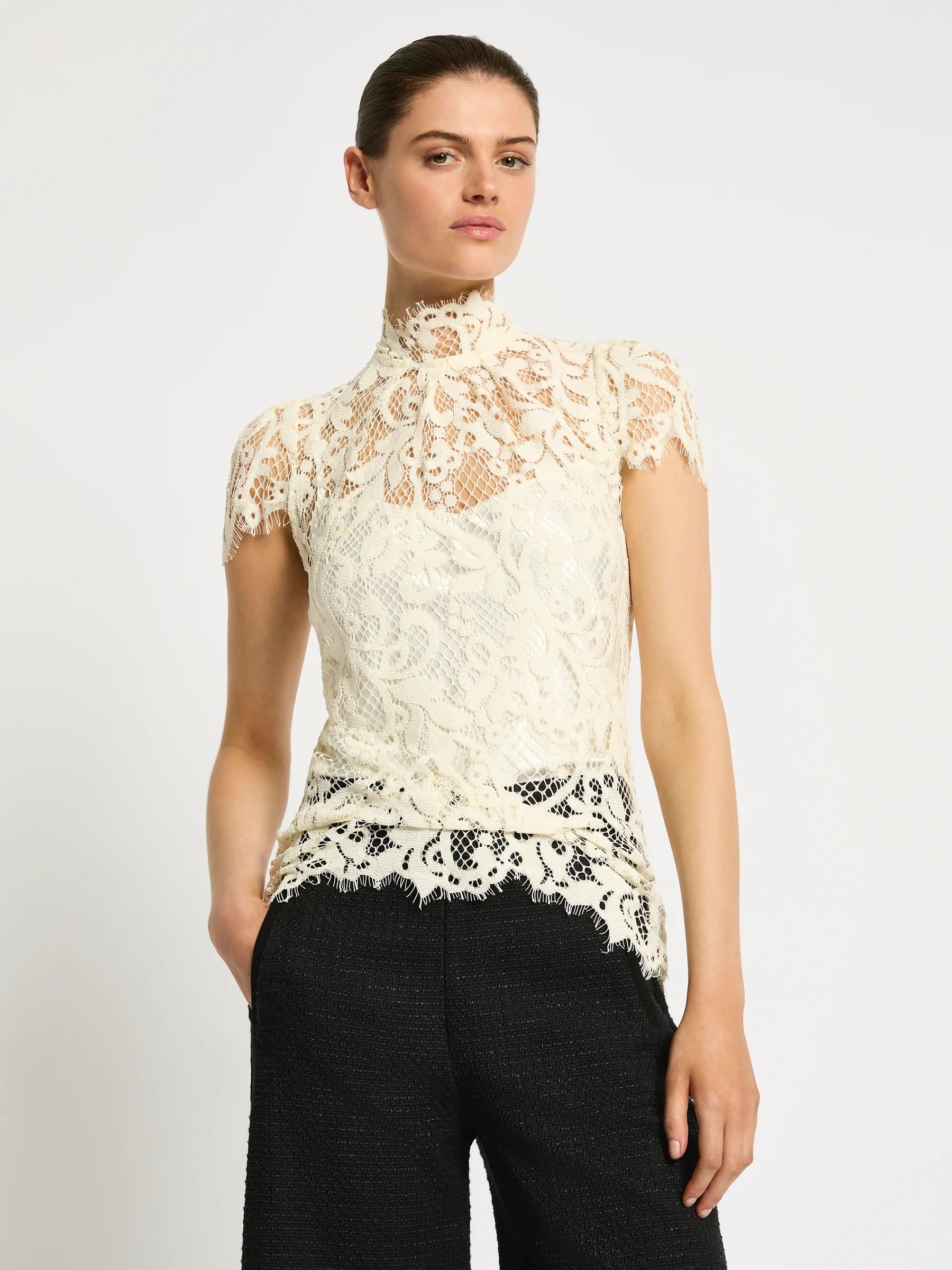 Chantel Cap Sleeve Top