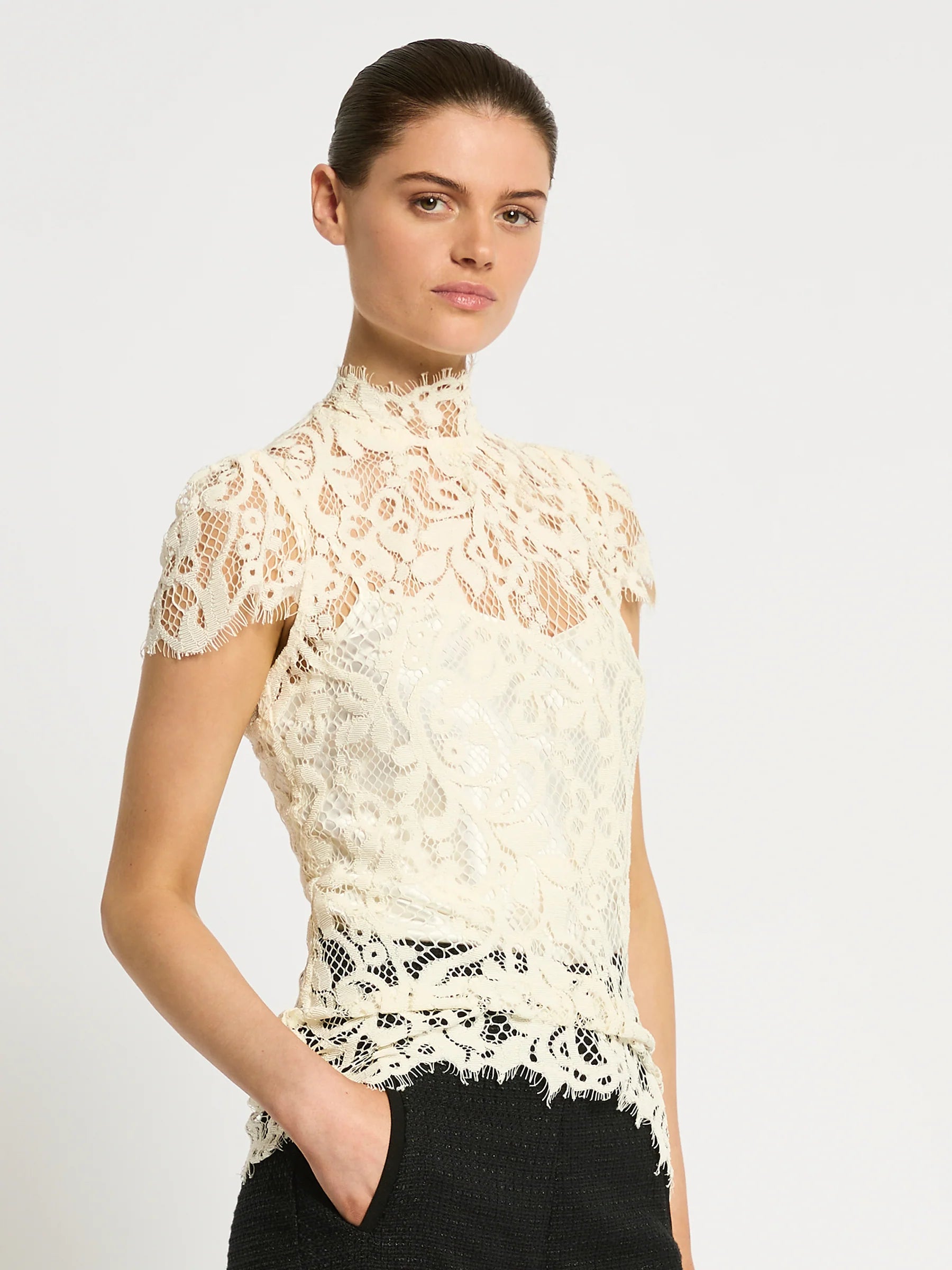 Chantel Cap Sleeve Top