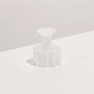 Wave Candle Holder - White