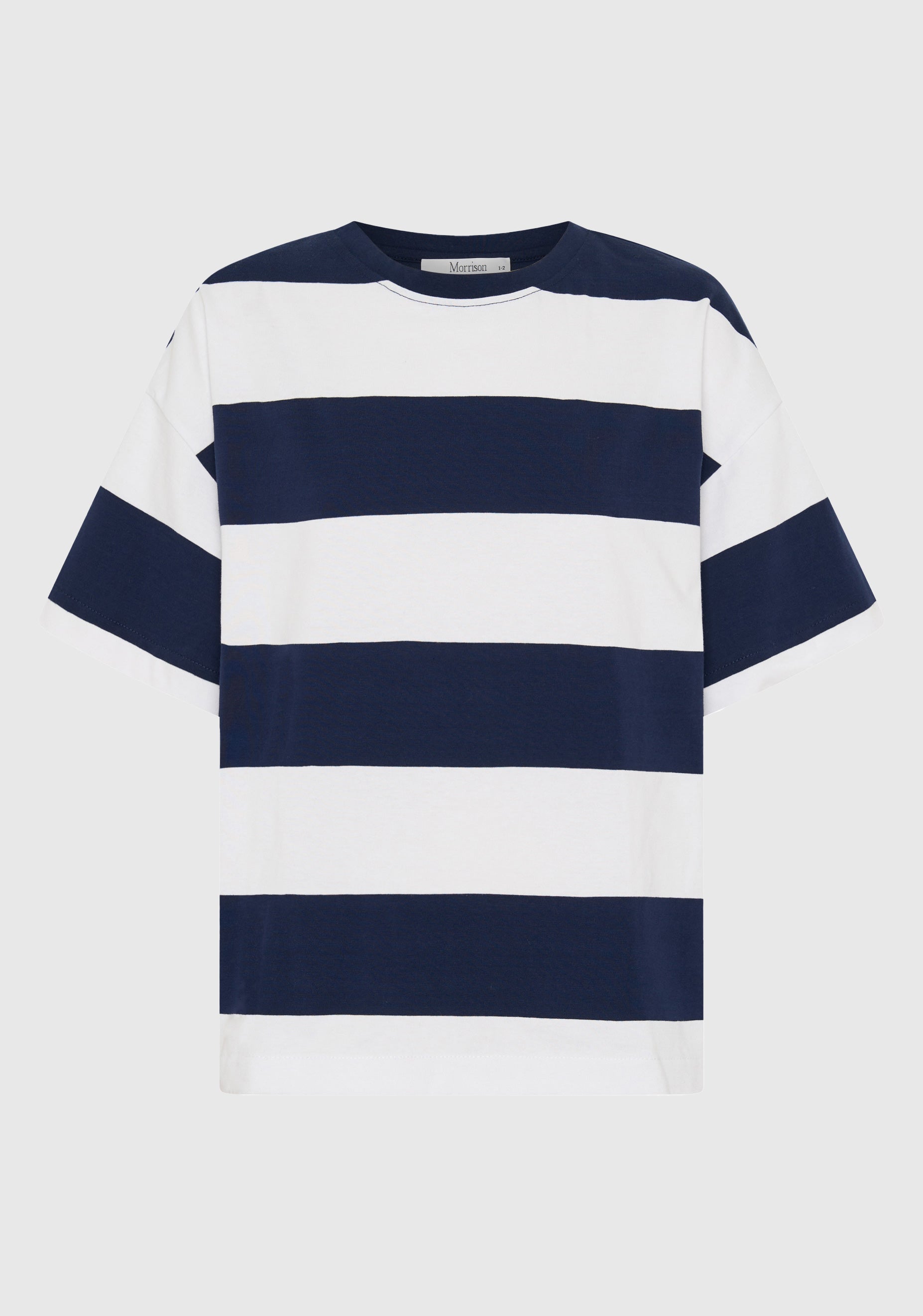 Rory Stripe Tee | Navy