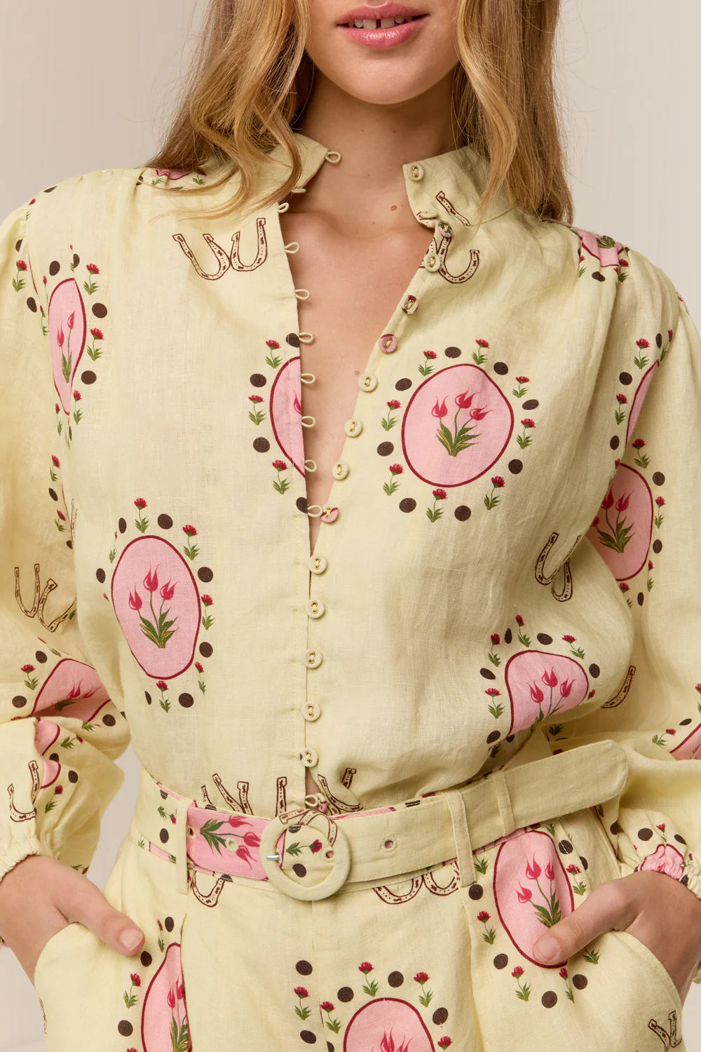 Bella Blouse | Savanna Tile