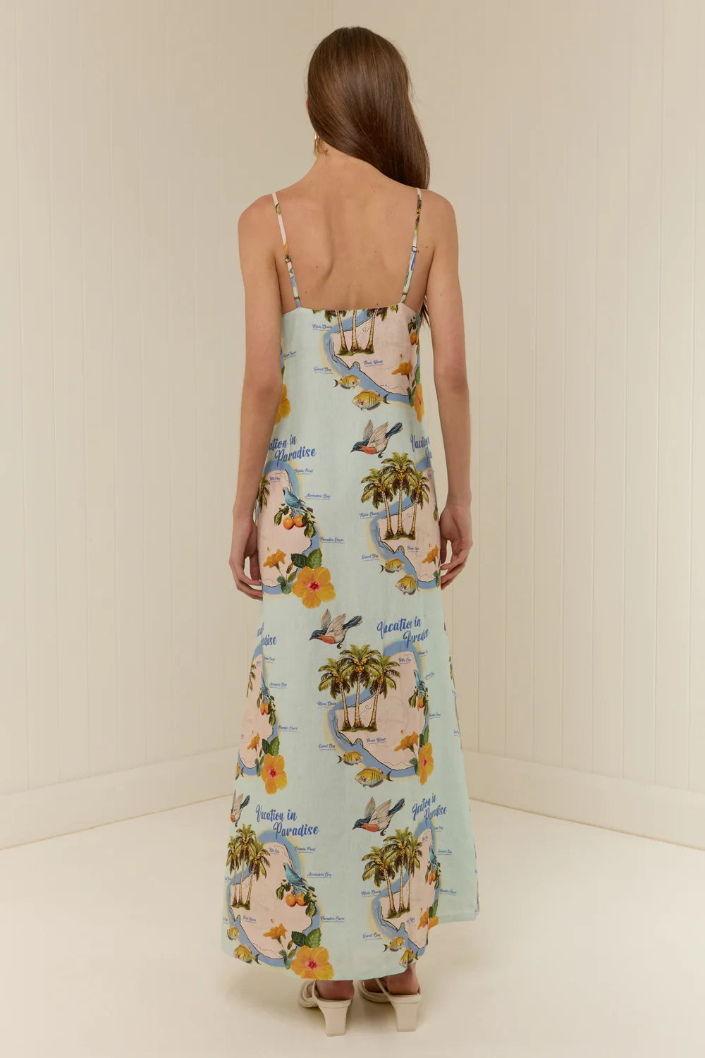 Heidi Dress | Palm Paradise