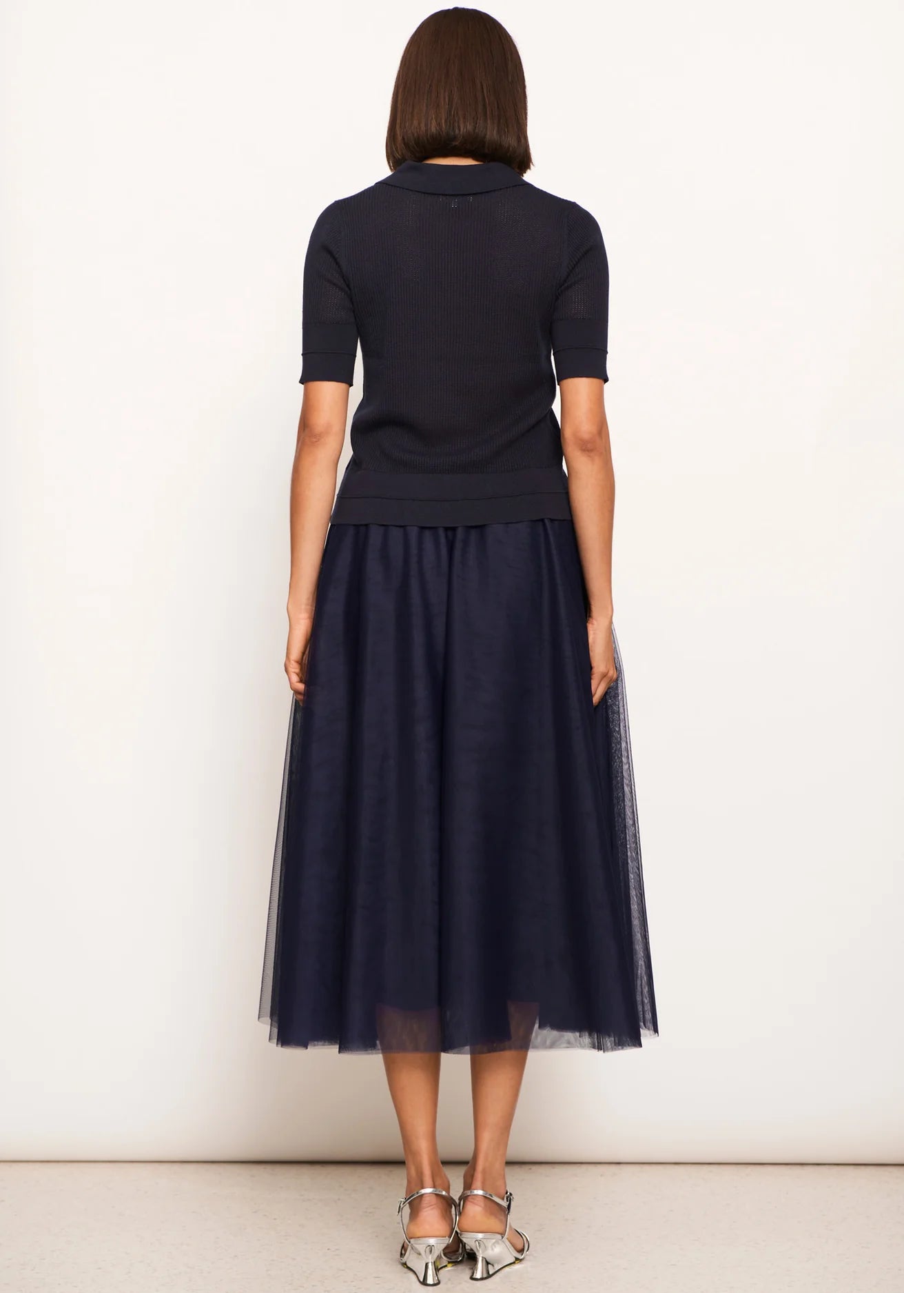 Keel Tulle Skirt - Ink