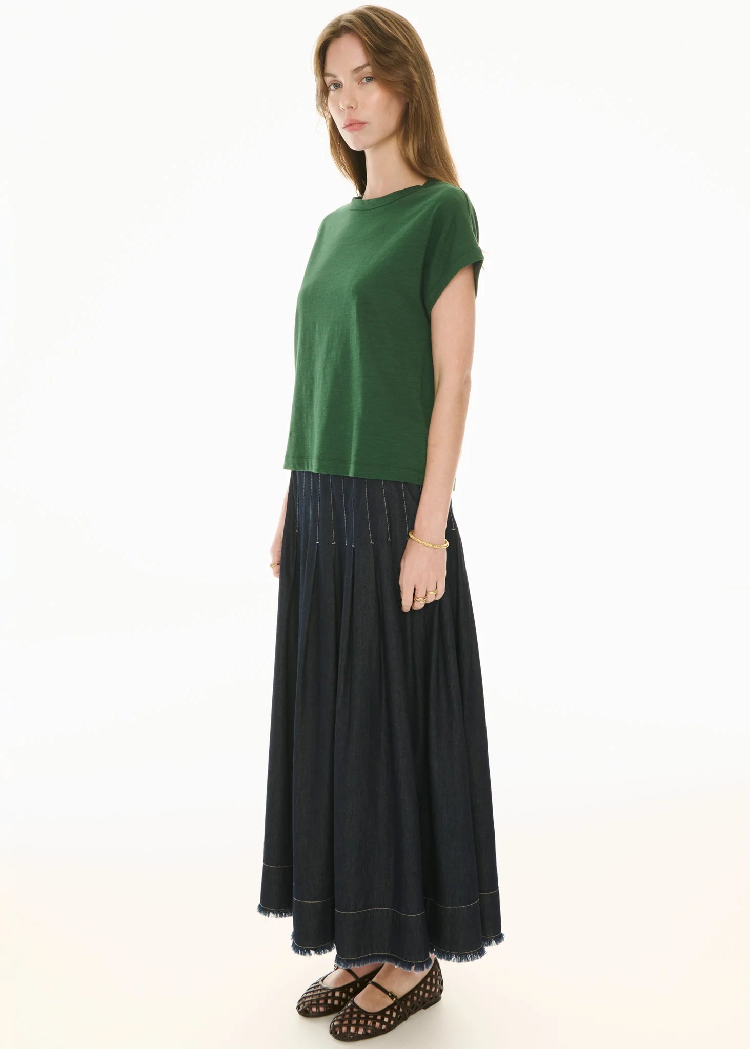 Doyle Denim Skirt | Indigo