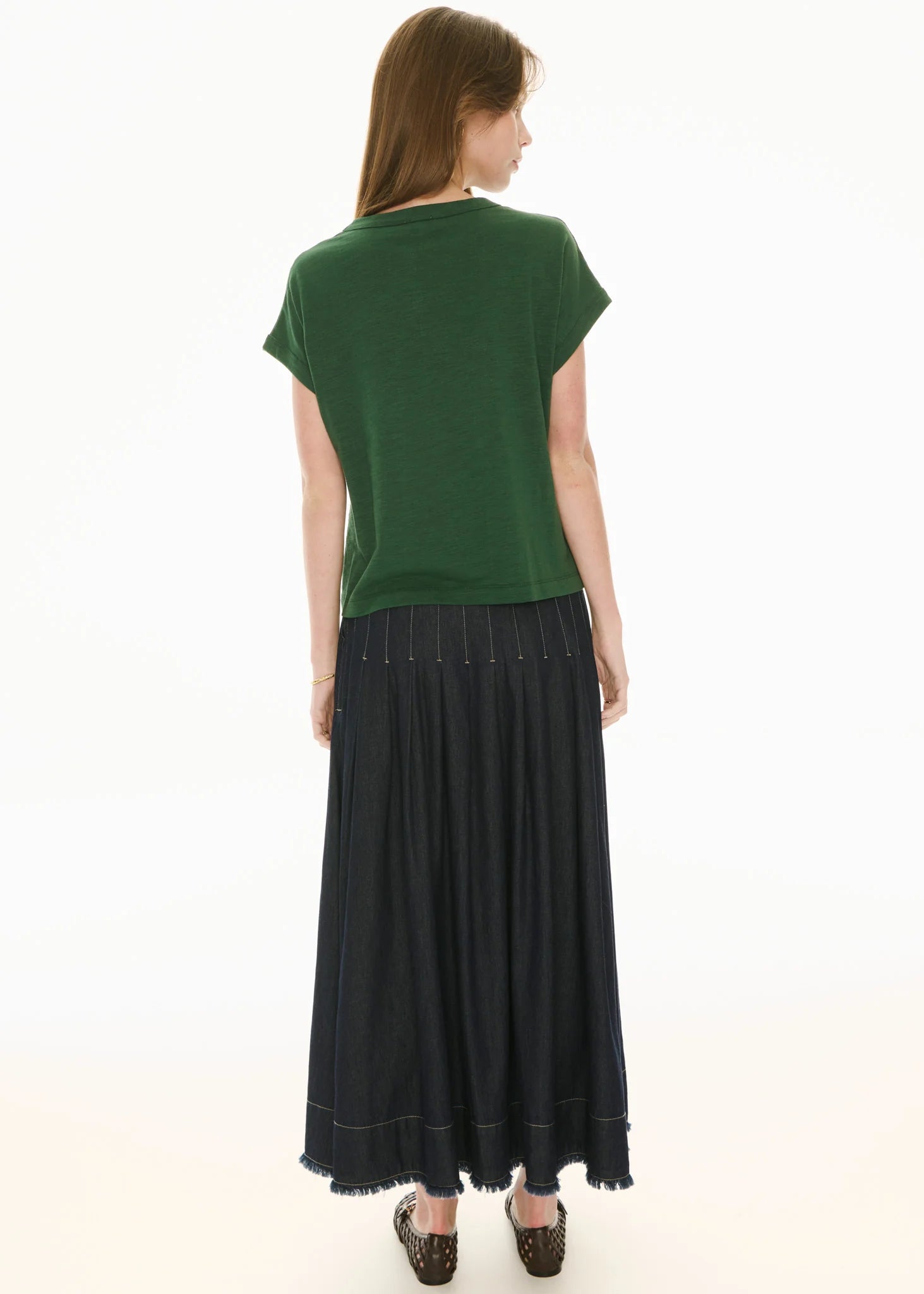 Doyle Denim Skirt | Indigo