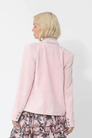 Royale Jacket - Ice Pink/Silver