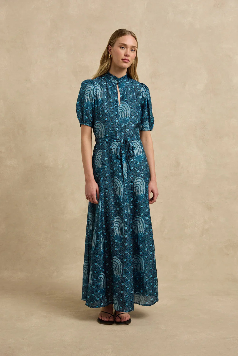 Oceanus Dress | Tide Indigo