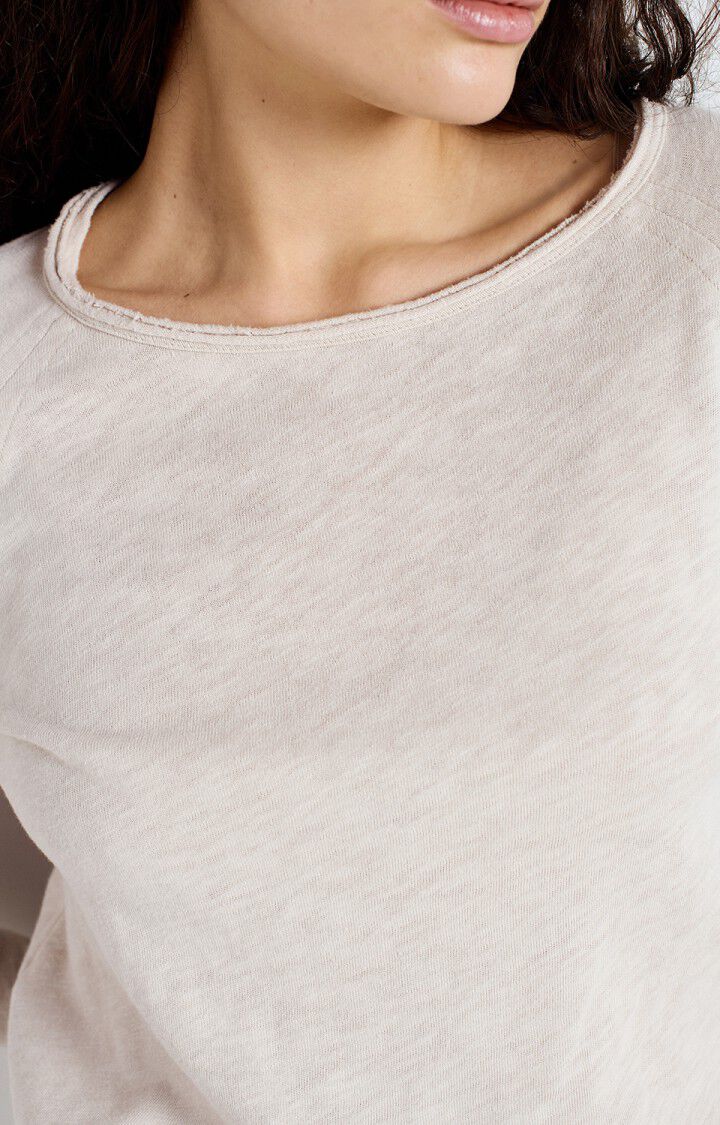 Women's L/S t-shirt Sonoma | Boat Neck | Vintage Mastic