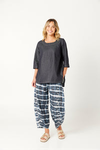 Shibori Barrel Pants