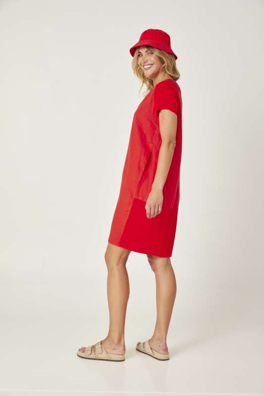 Michelle Dress - Red