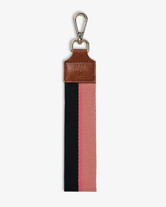 Wristlet/Keyring - Black Multi