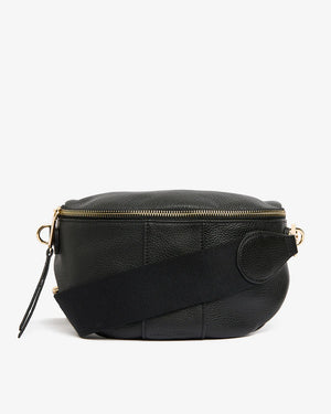 Zara Sling Bag - Black Pebble