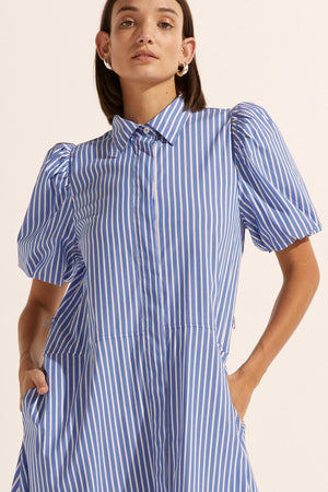 Hark Dress - Pacific Stripe