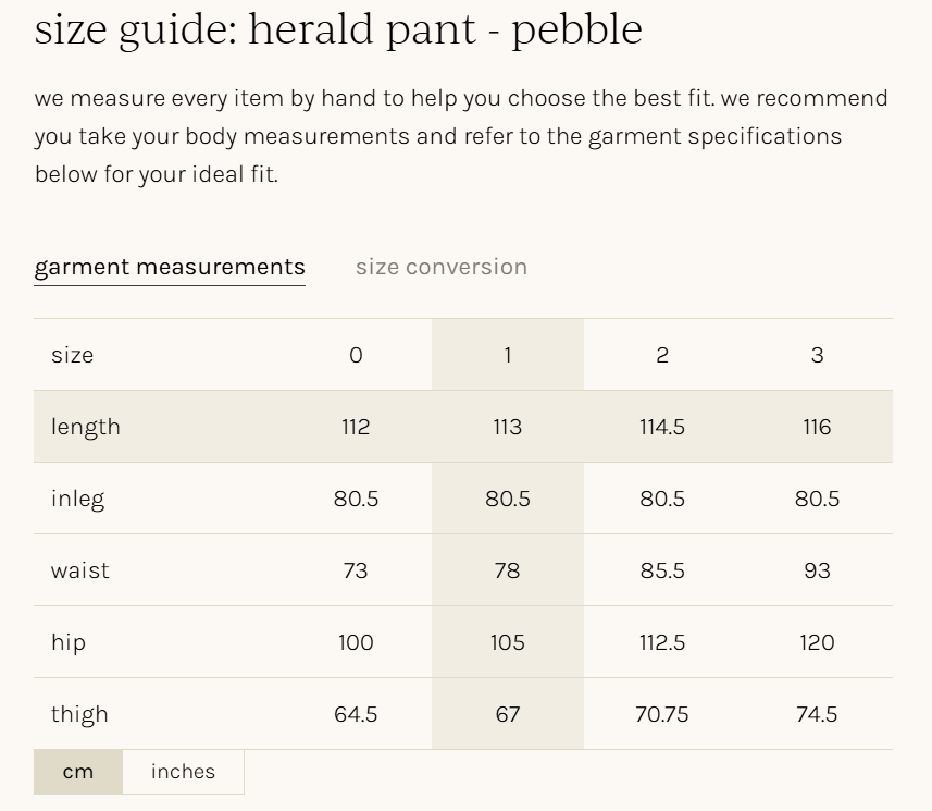 Hearld Pant - Pebble