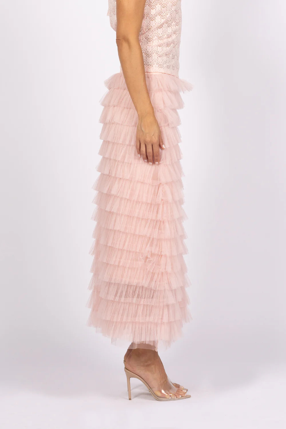 Slim Tutu Skirt - Ice Pink