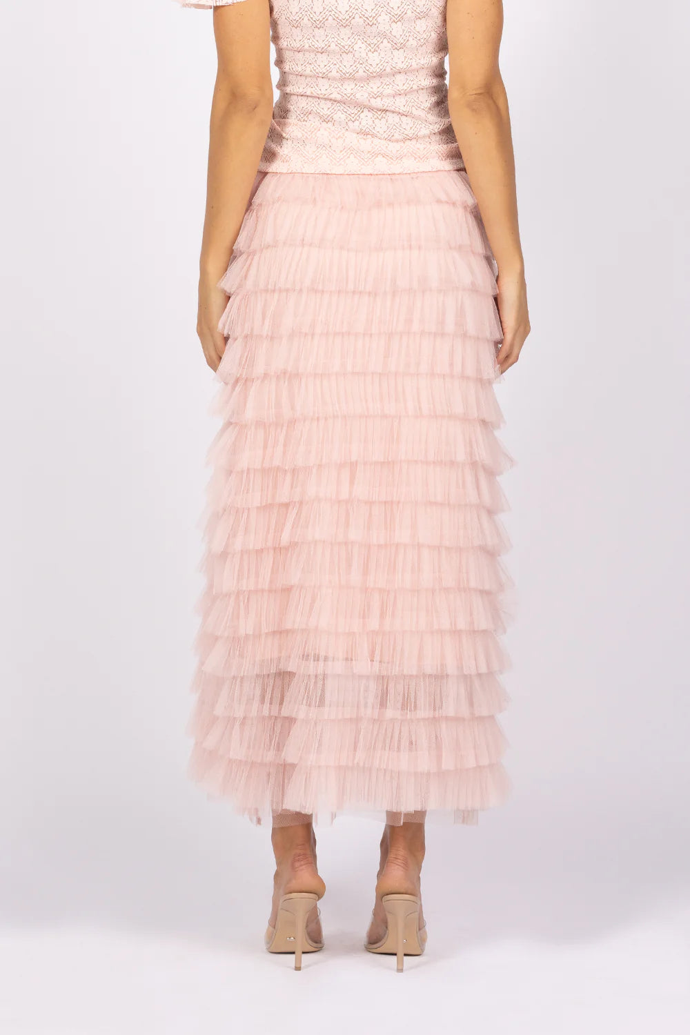 Slim Tutu Skirt - Ice Pink