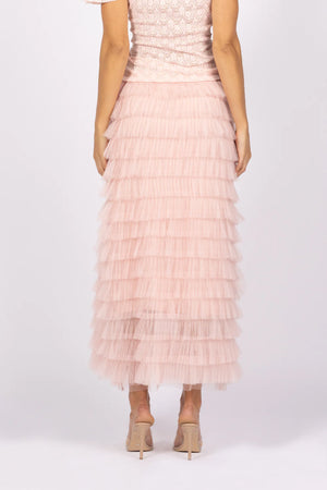 Slim Tutu Skirt - Ice Pink